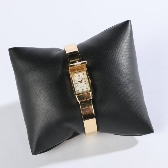 Rolex Vintage 1960 Lucerne Precision 18K Gold & Diamond Bracelet Watch - Picture 1 of 5